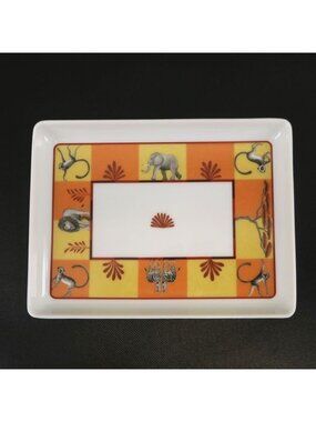 Hermes Africa Mini Square Plate